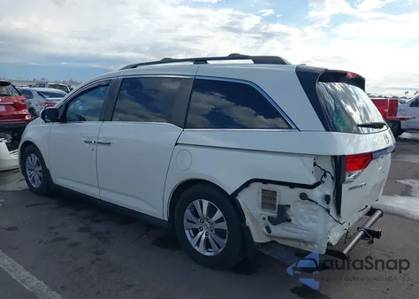 2015 Honda Odyssey Ex-L from USA, damaged, VIN 5FNRL5H60FB099370